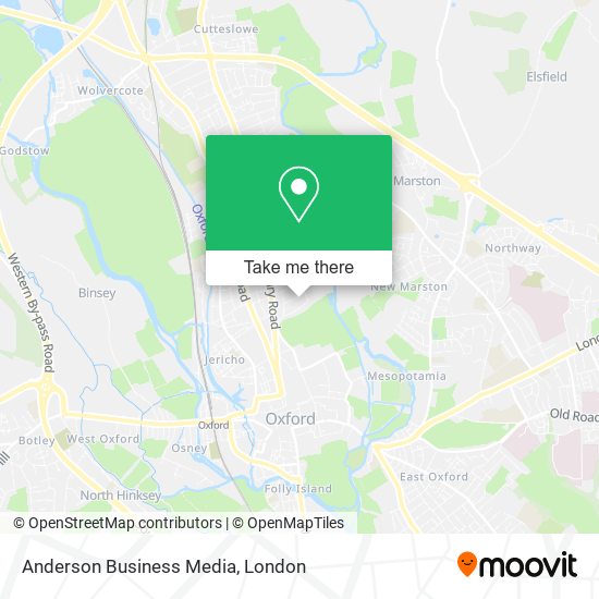 Anderson Business Media map
