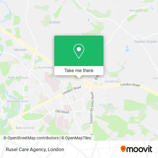 Rusel Care Agency map