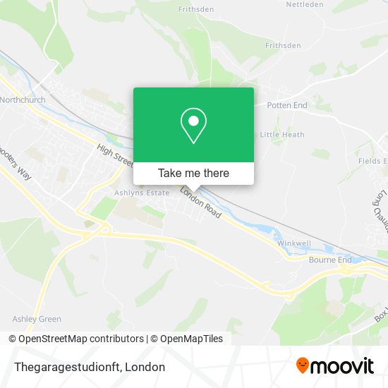 Thegaragestudionft map