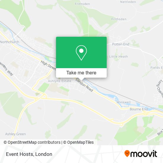 Event Hosts map
