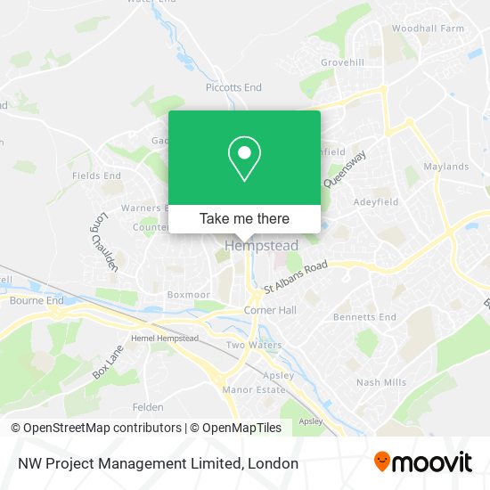 NW Project Management Limited map