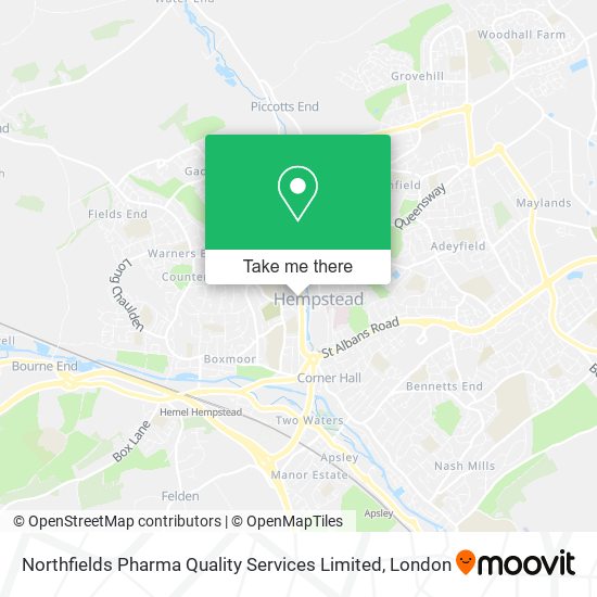 Northfields Pharma Quality Services Limited map