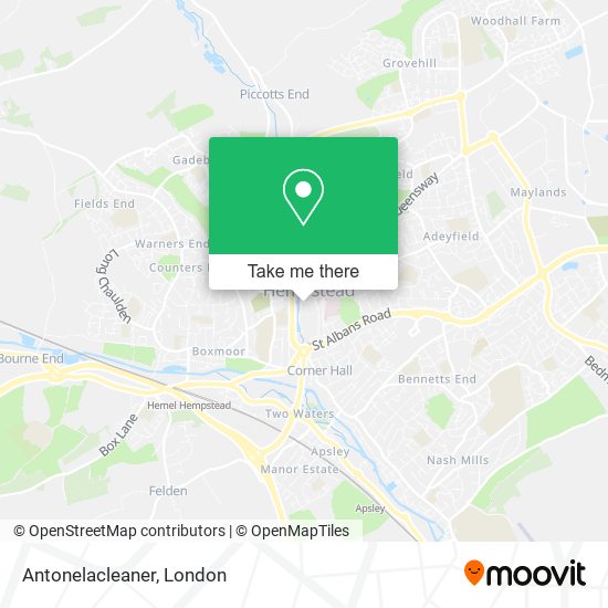 Antonelacleaner map