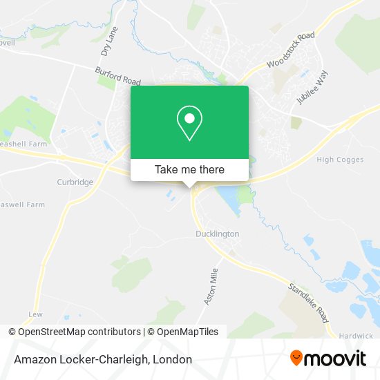 Amazon Locker-Charleigh map