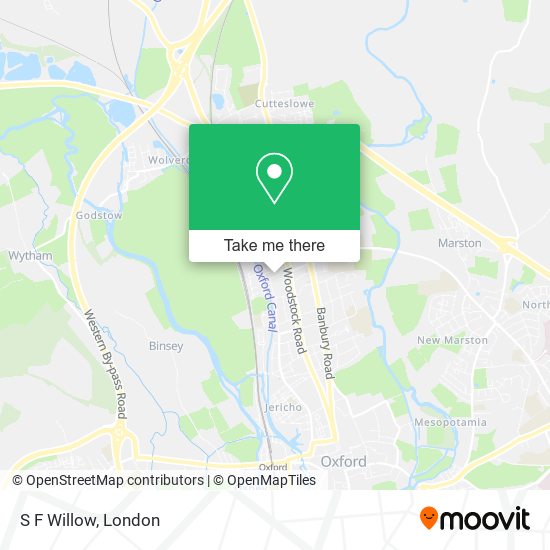 S F Willow map