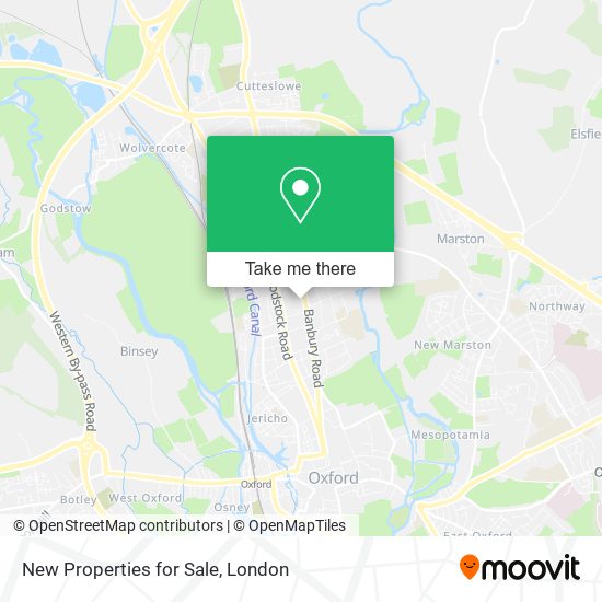 New Properties for Sale map