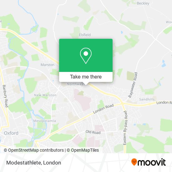 Modestathlete map
