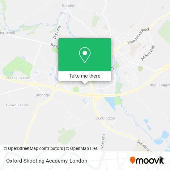 Oxford Shooting Academy map