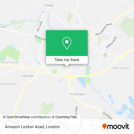 Amazon Locker-Azad map