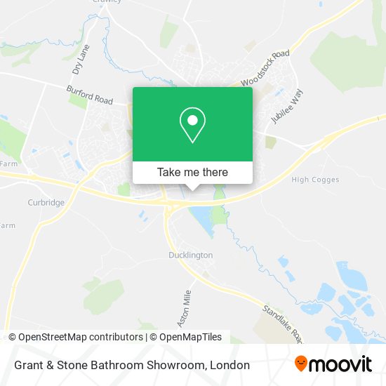 Grant & Stone Bathroom Showroom map