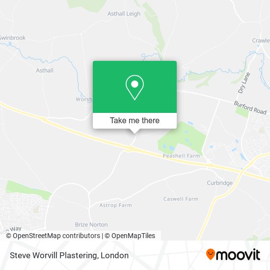 Steve Worvill Plastering map