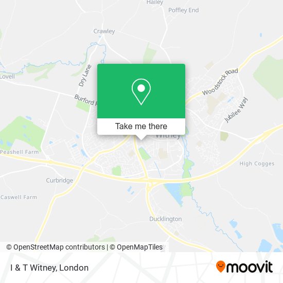 I & T Witney map