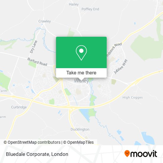 Bluedale Corporate map