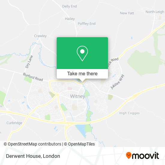 Derwent House map