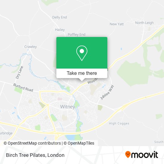 Birch Tree Pilates map