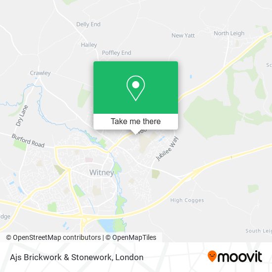 Ajs Brickwork & Stonework map