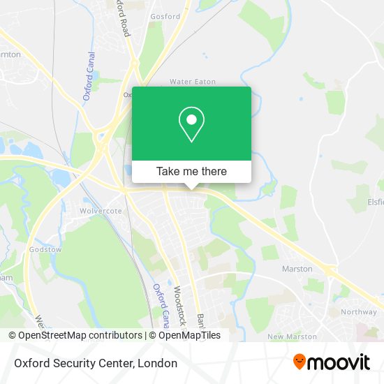 Oxford Security Center map