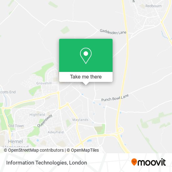 Information Technologies map