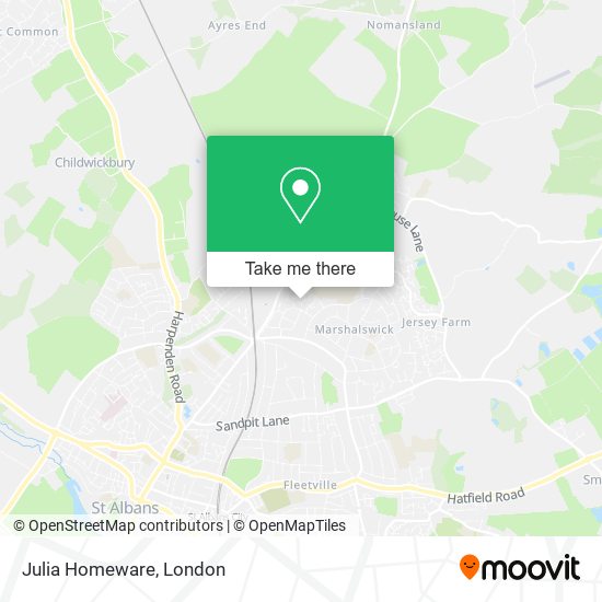 Julia Homeware map
