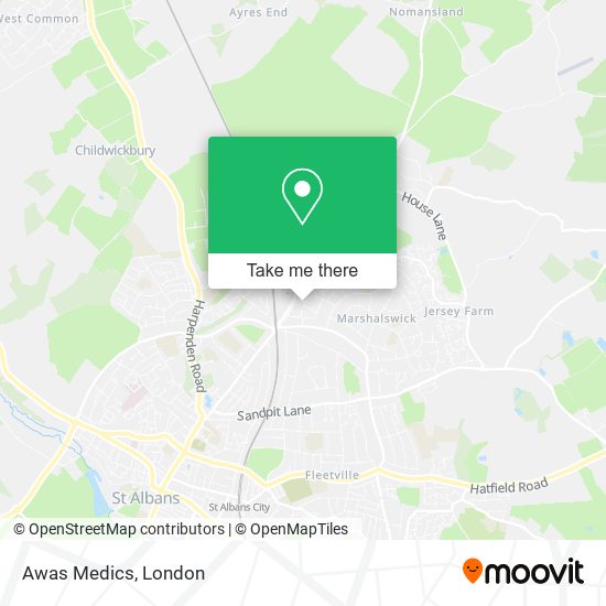 Awas Medics map