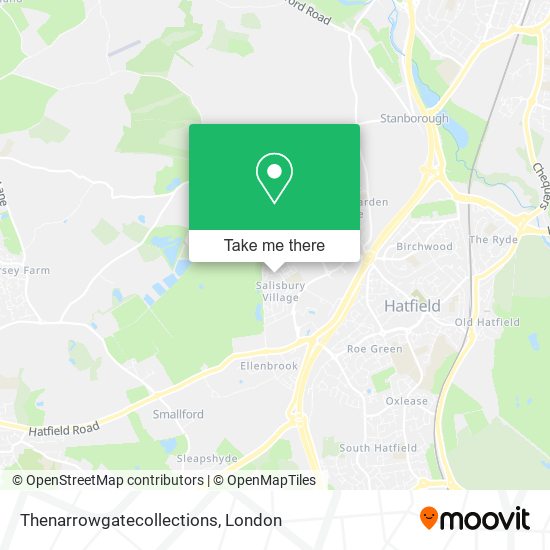 Thenarrowgatecollections map