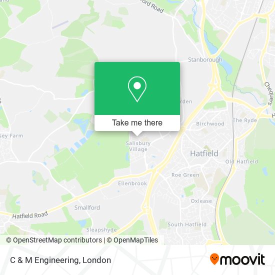 C & M Engineering map