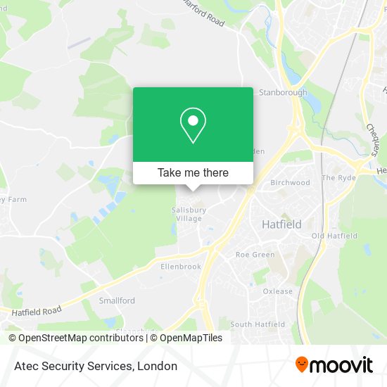 Atec Security Services map