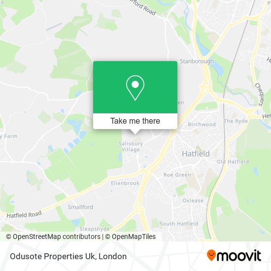 Odusote Properties Uk map