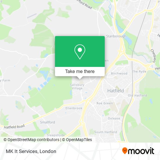 MK It Services map