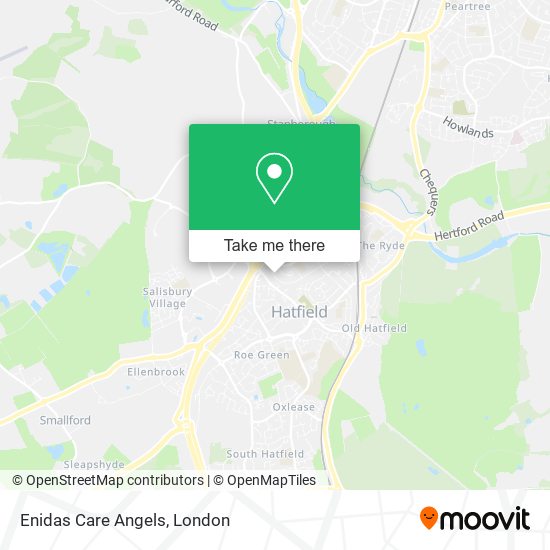 Enidas Care Angels map