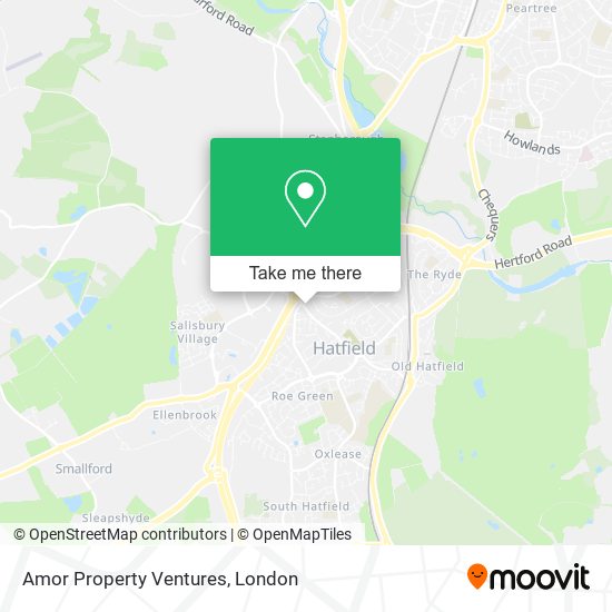 Amor Property Ventures map