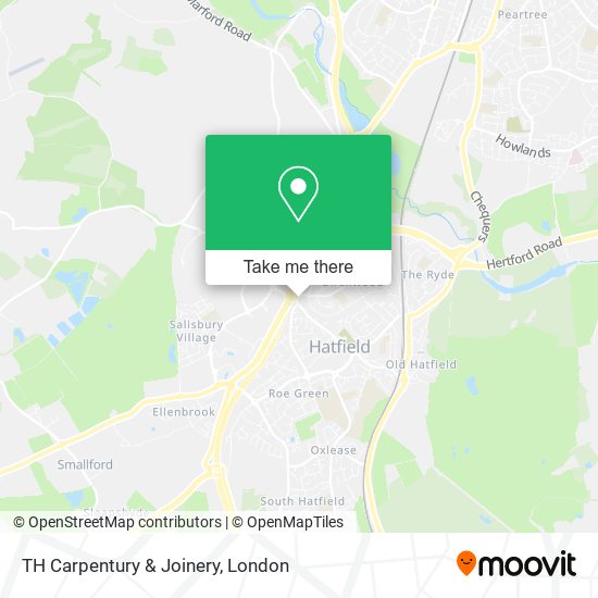 TH Carpentury & Joinery map
