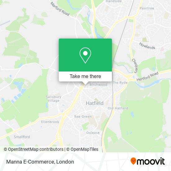 Manna E-Commerce map