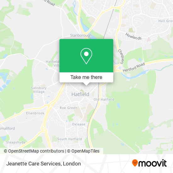 Jeanette Care Services map