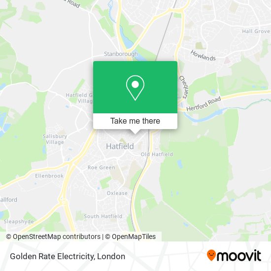 Golden Rate Electricity map