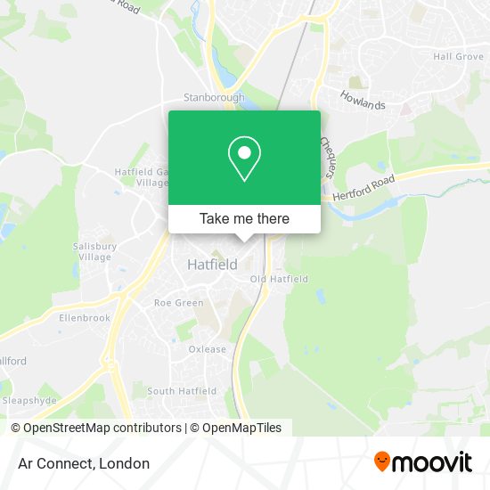 Ar Connect map