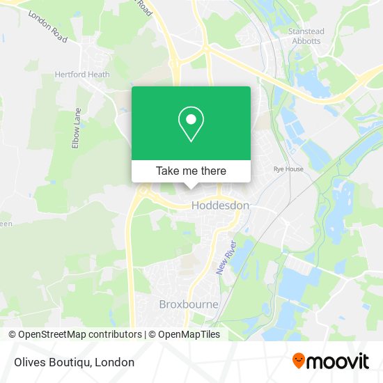 Olives Boutiqu map