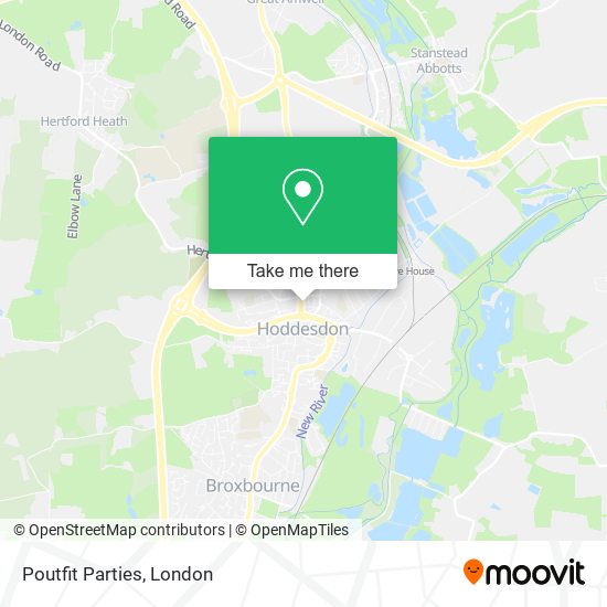 Poutfit Parties map