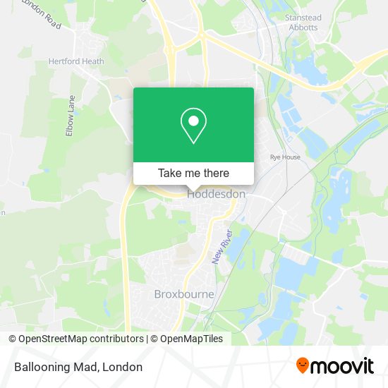 Ballooning Mad map