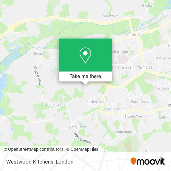 Westwood Kitchens map