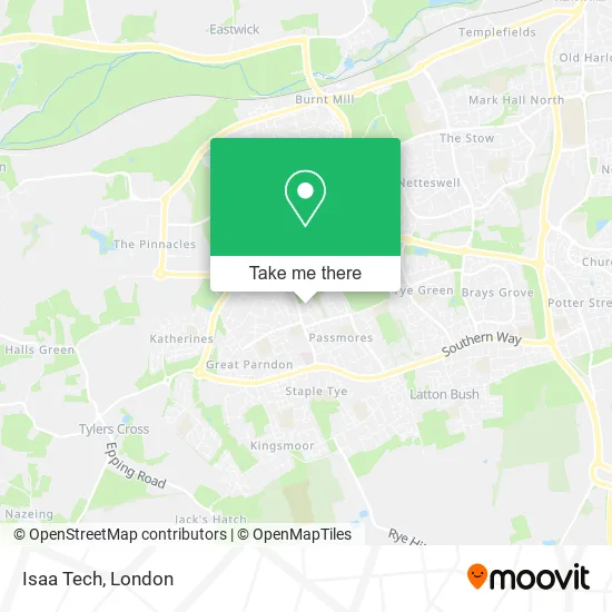 Isaa Tech map