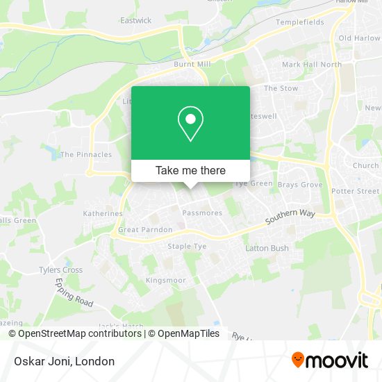 Oskar Joni map