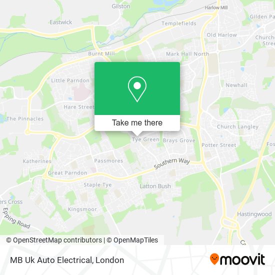 MB Uk Auto Electrical map