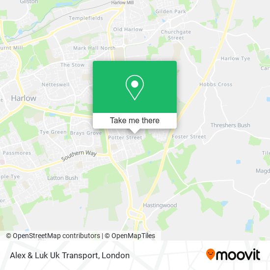 Alex & Luk Uk Transport map
