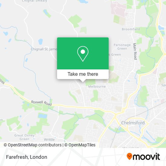 Farefresh map
