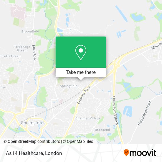 As14 Healthcare map