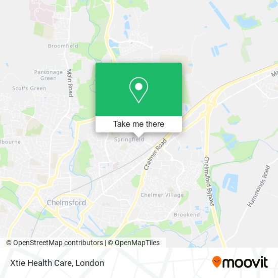 Xtie Health Care map