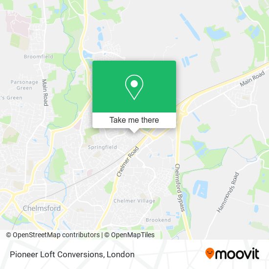 Pioneer Loft Conversions map