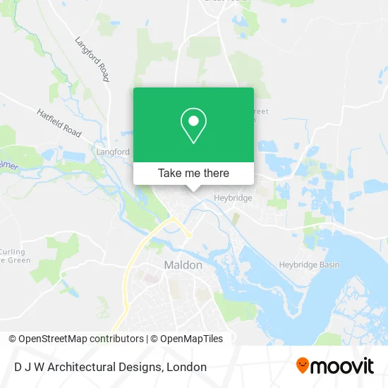 D J W Architectural Designs map