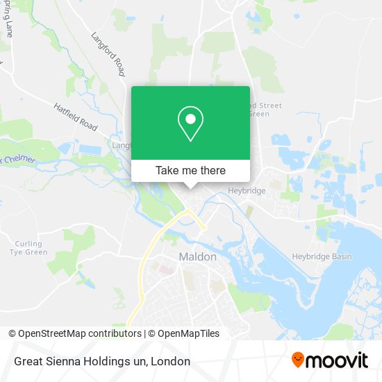 Great Sienna Holdings un map